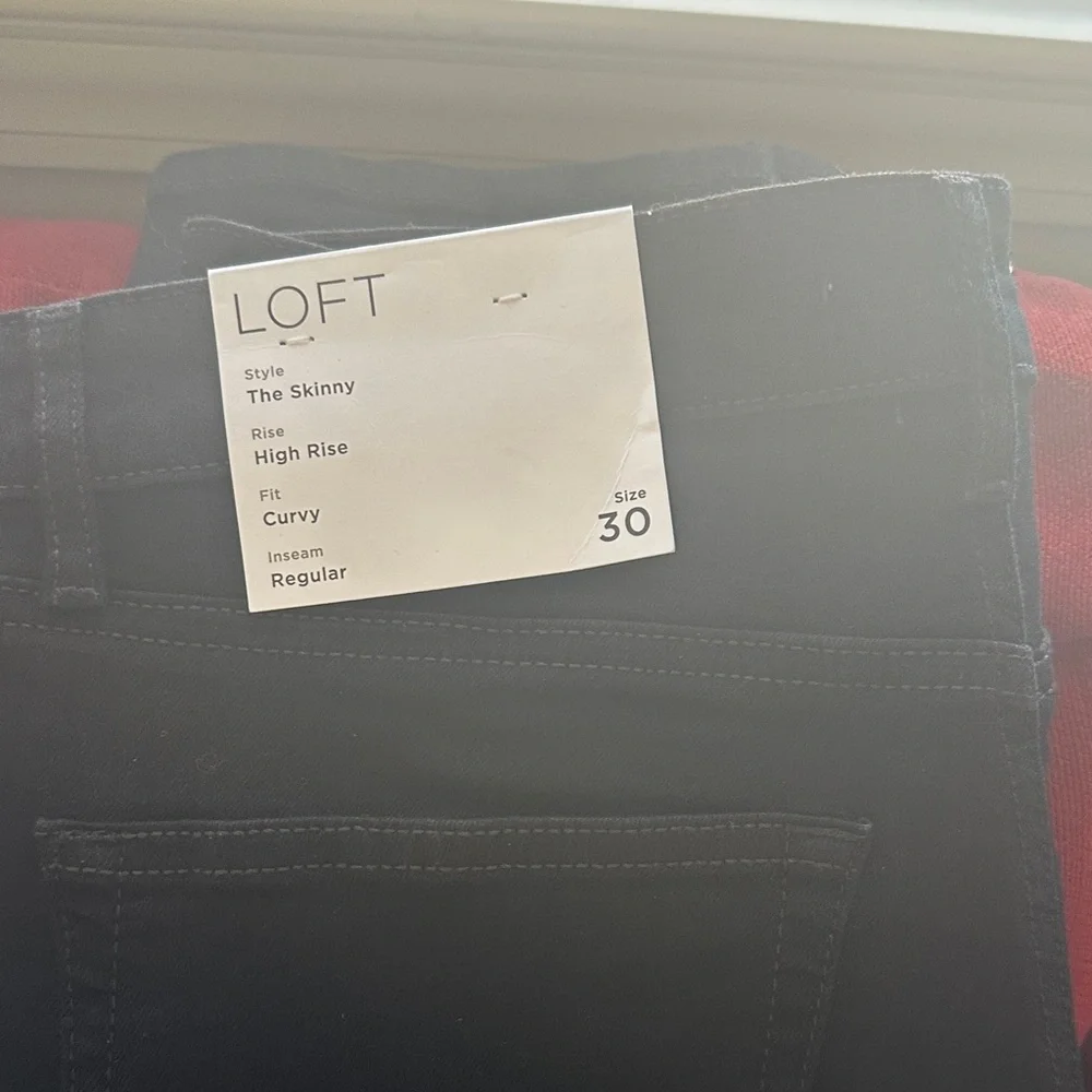 LOFT Women's Skinny Jeans - Black - Picture 3 of 3